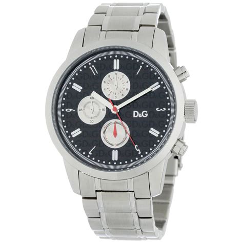 dolce gabbana time all stainless steel|Dolce & Gabbana Time Men's Chronograph Watch .